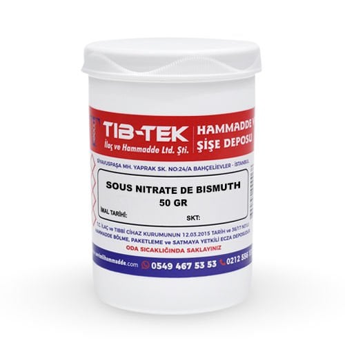 Tıb-Tek Sous Nitrate De Bismuth 50 gr