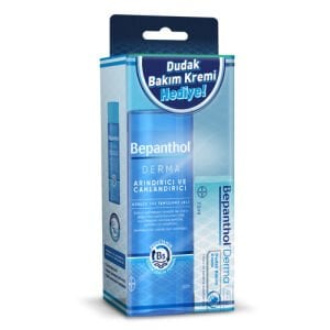 Bepanthol Arındırıcı Yüz Temizleme Jeli 200 ml + Dudak Kremi 7,5 ml