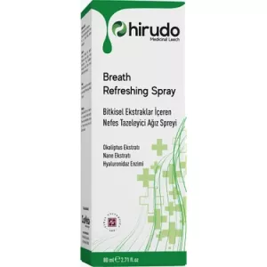Hirudo Breath Refreshing Spray Ağız Spreyi 80 ml
