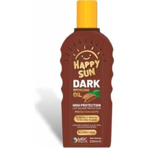 Mrc Pharma Happy Sun Cocoa Dark Güneş Yağı SPF0 200 ml
