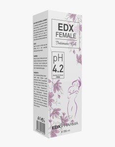 Edx Female Intimate Gel ph 4.2 200 ml
