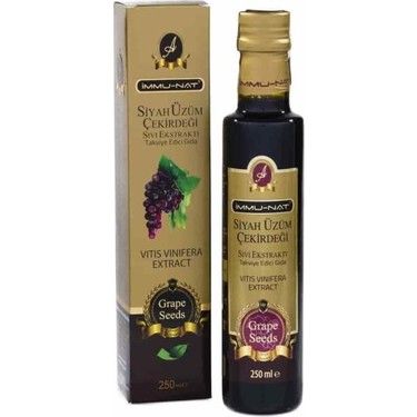 İmmu-Nat Siyah Üzüm Çekirdeği Ekstraktı 250 ml