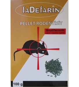 Fadefarin Pellet Fare Zehiri 100 gr