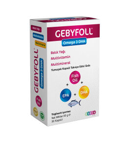 GEBYFOLL OMEGA 3 DHA