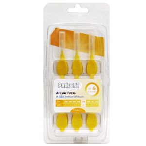 Pakdent Arayüz Fırçası 0,70 mm 6'lı - Sarı