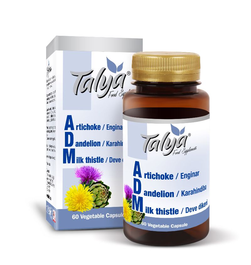 Talya Adm Artichoke Dandelion Milk Thistle 60 Kapsül