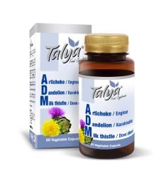 Talya Adm Artichoke Dandelion Milk Thistle 60 Kapsül