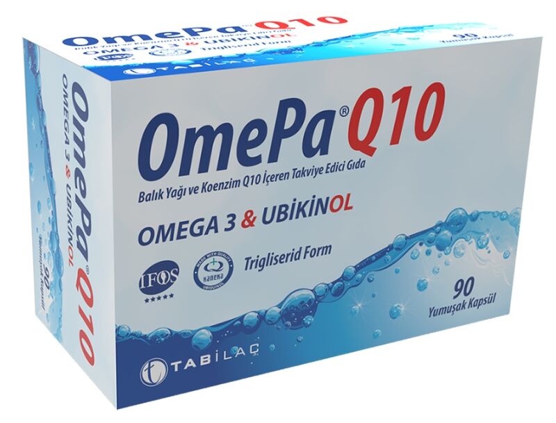 OMEPA-Q10 OMEGA3 UBIQUINOL 90 KAPSUL
