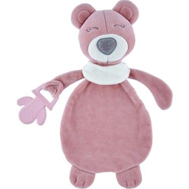 Babyjem Diş Kaşıyıcılı Uyku Arkadaşım - Gül Kurusu