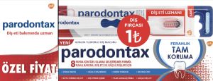 Parodontax Ferahlık Tam Koruma Diş Macunu 75 ml + Parodontax Diş Fırçası Yumuşak