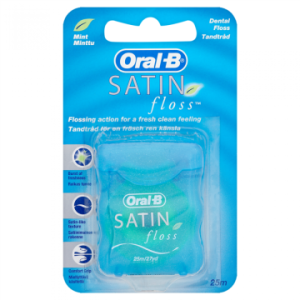 Oral B Satin Floss Mint 25m