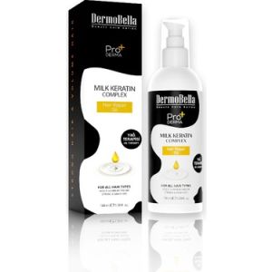Dermo Bella Milk Keratin Complex Saç Onarıcı Yağ 125 ml