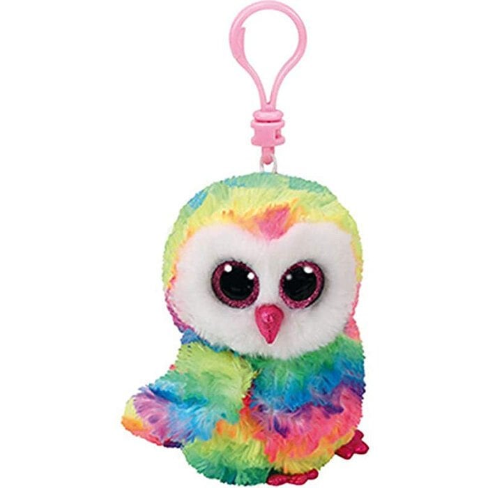 Ty Beanie Boo's Owen Baykuş Peluş Anahtarlık