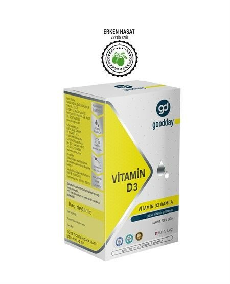 Goodday Vitamin D3 Damla 20 ml