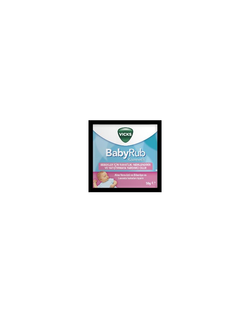 Vicks BabyRub Bebekler için Nemlendirici 50gr