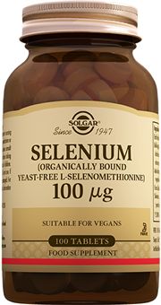 Solgar Selenium 100 Mcg 100 Tablet