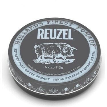 Reuzel Extreme Hold Matte Pomade Erkekler İçin Saç Şekillendirici Krem 113 gr