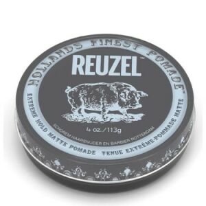 Reuzel Extreme Hold Matte Pomade Erkekler İçin Saç Şekillendirici Krem 113 gr