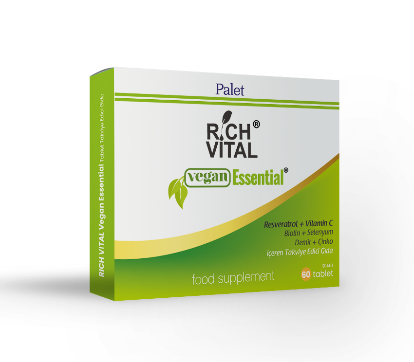 Rich Vital Vegan Essential 60 Tablet