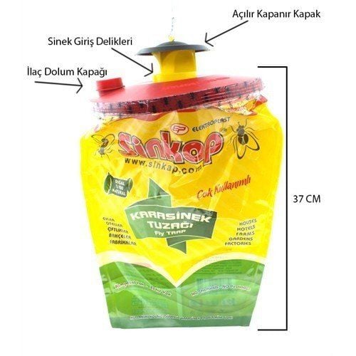 Sinkap Sinek Kapanı Karasinek Tuzağı