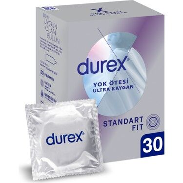 Durex Yok Ötesi Ultra Kaygan Prezervatif 30'lu