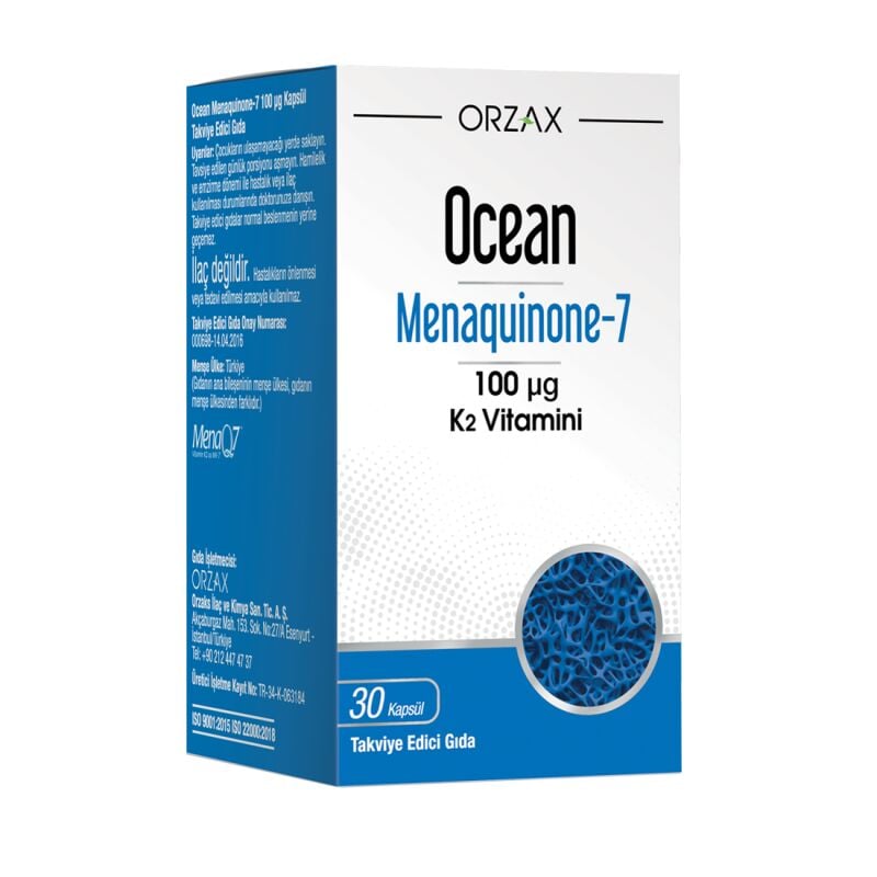 OCEAN VITAMIN K2 (MK-7) 30 CAP.
