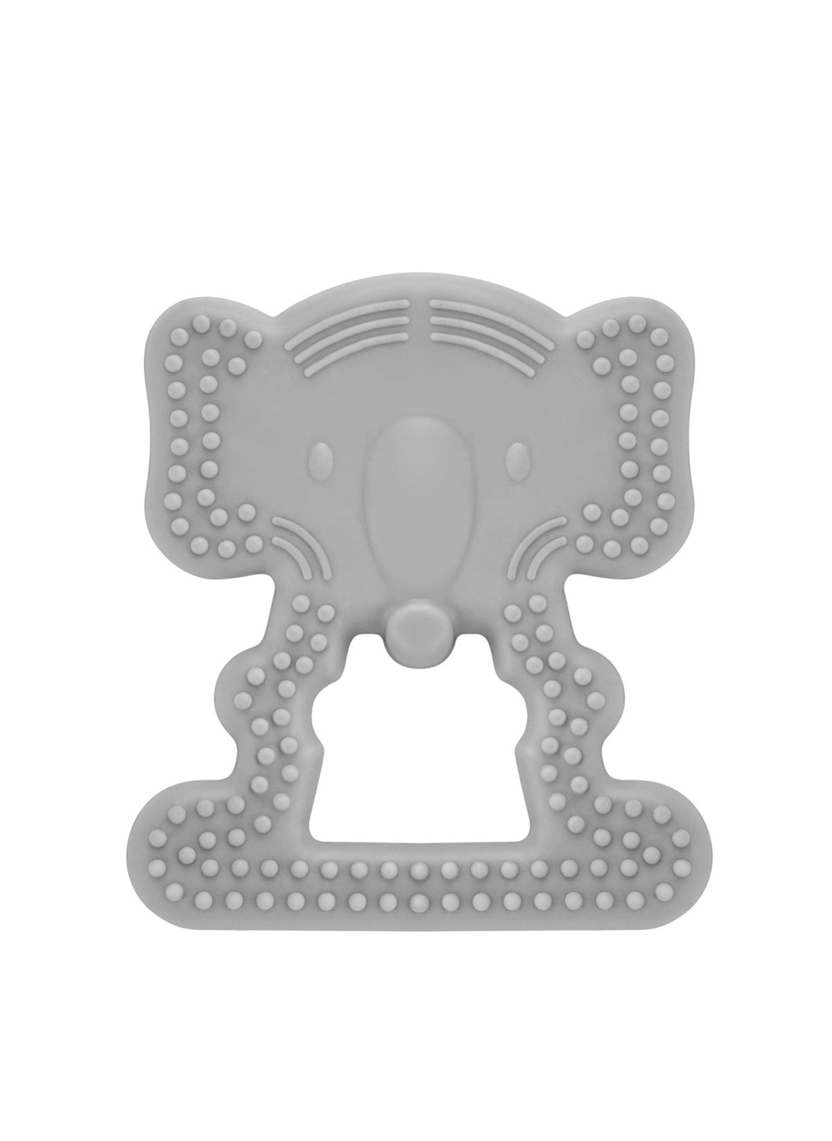 Babyjem Diş Kaşıyıcı Fil Gri