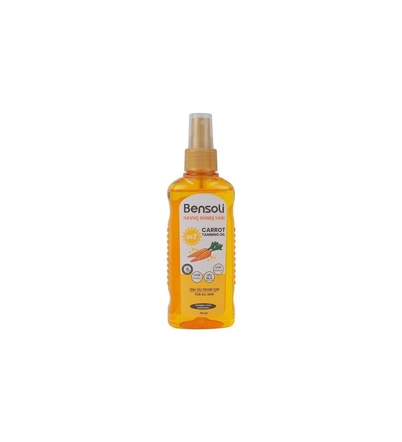 Bensoli Havuç Güneç Yağı 2 SPF 175 ml