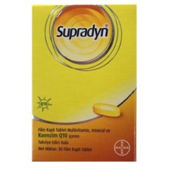Supradyn All Day CO Q10 İçeren 30 Tablet
