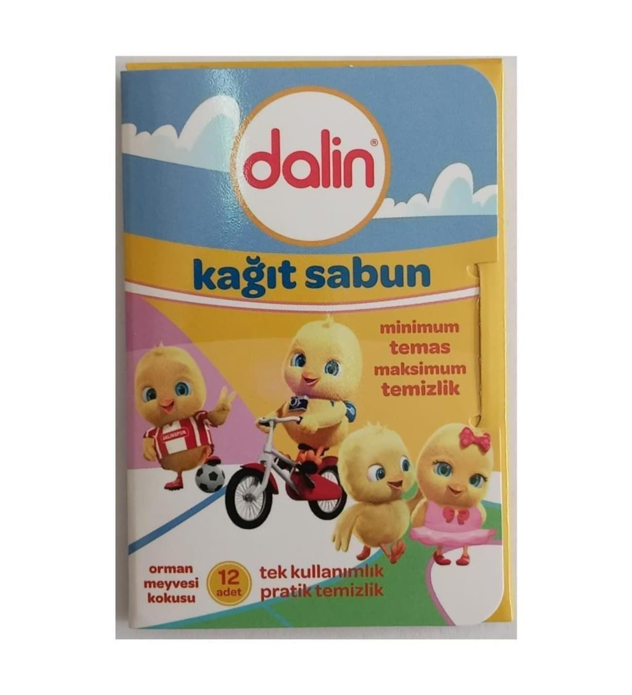 Dalin Kağıt Sabun Orman Meyvesi Kokulu 12'li - 18 Adet