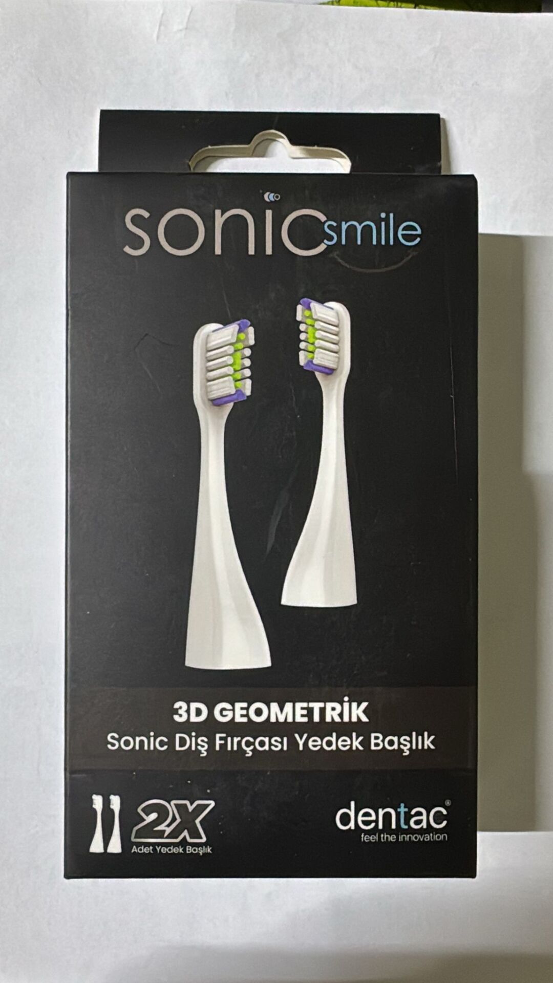 Sonicsmile Bright & Sterile Elektrikli Diş Fırçası Yedek Başlığı 2'li