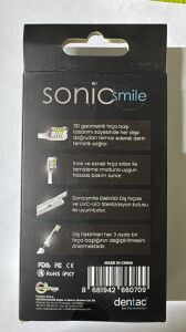 Sonicsmile Bright & Sterile Elektrikli Diş Fırçası Yedek Başlığı 2'li