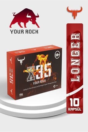 X35 Your Rock Cinsel Performans Artırıcı 60 Kapsül