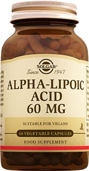 Solgar Alpha Lipoic Acid 60 Mg 30 Kapsül