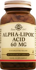 Solgar Alpha Lipoic Acid 60 Mg 30 Kapsül