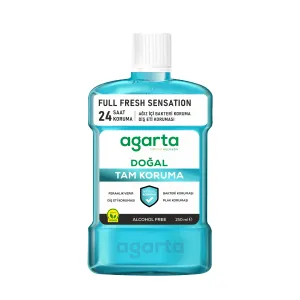 Agarta Ağız Çalkalama Suyu Doğal Tam Koruma Alkolsüz 250 ml