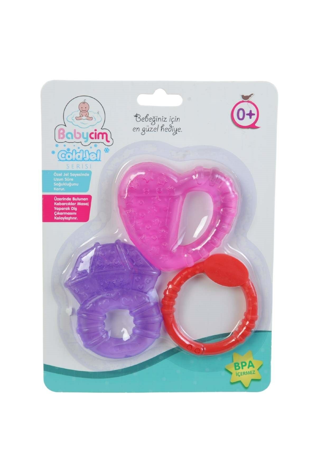 Babycim İkili Kalpli Jel Dişlik