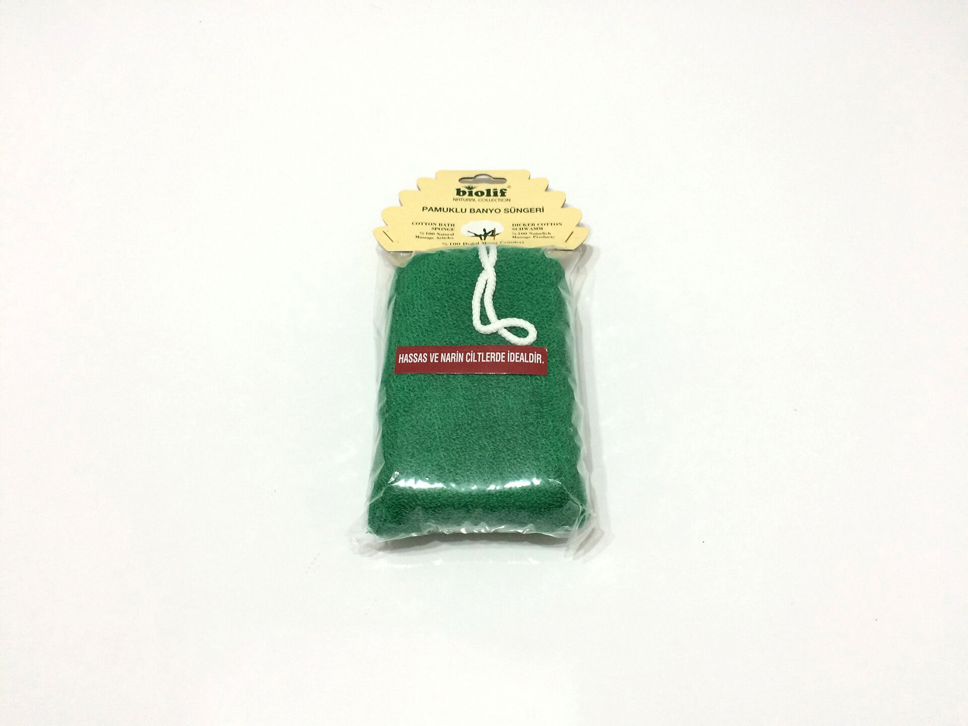 Biolif Pamuklu Banyo Süngeri 2032