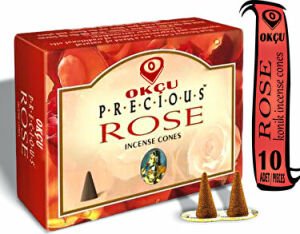 Hem Tütsü Gül Kokulu 10 Konik Tütsü - Rose