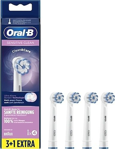 Oral-B IO Sanfte Reinigung White Elektrikli Diş Fırçası Başlığı 4'lü