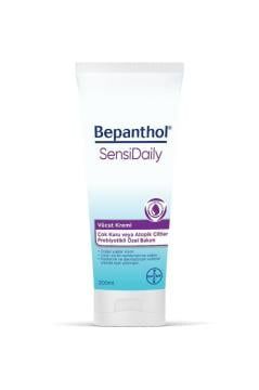 SKT:12/2023 Bepanthol SensiDaily Çok Kuru veya Atopik Ciltler İçin Prebiyotikli Vücut Kremi 200 Ml