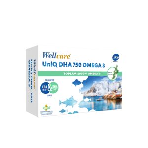 WELLCARE OMEGA 3 UNIQ DHA 750 30 KAPSUL