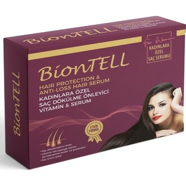Biontell Hair Protection Anti Loss Hair Serum Kadın 6 ml 5'li