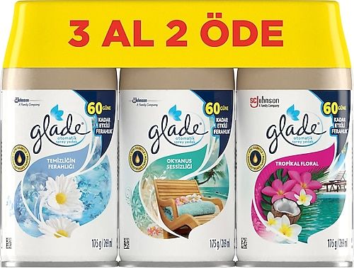 Glade Yedek Floral 175 gr - 3 Al 2 Öde