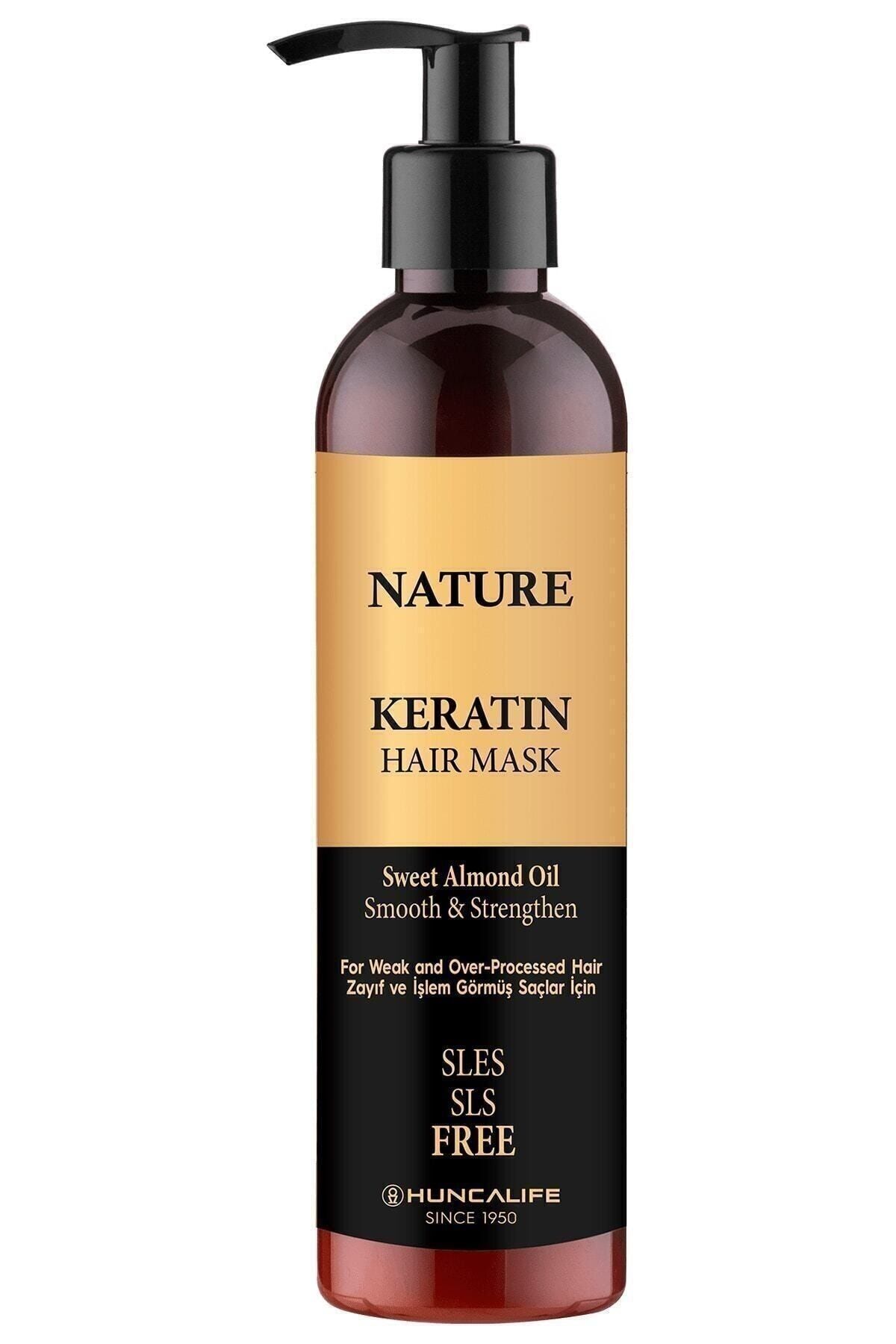 Huncalife Nature Keratin Complex Saç Maskesi 250 ml