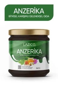 Lazico Anzer Balı Andız Pekmezi Acı Badem Meyan Kökü İçeren Bitkisel Karışımlı Geleneksel Gıda 240 gr