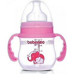Bebeneo Geniş Ağız Kulplu PP Biberon 150 ml