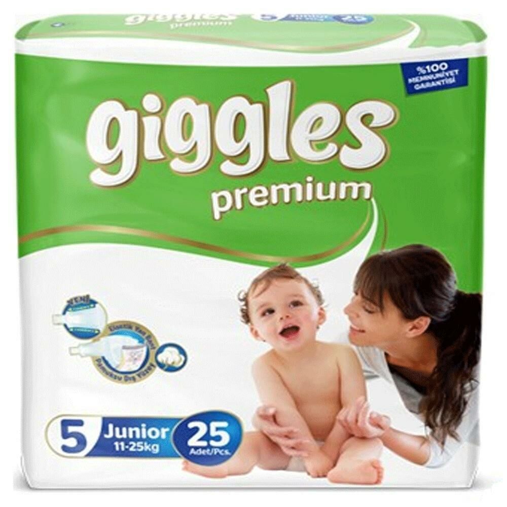 Giggles Premium Mega Junior No: 5 11-25 kg 70'li