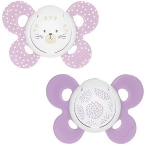 Chıcco Emzık Sılıkon Kız 6-12 Ay+ 2 Lı Physıo Comfort