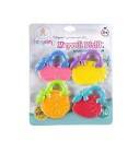 Birlik Toys Babycim Meyveli Dişlik Diş Kaşıyıcı 4'lü